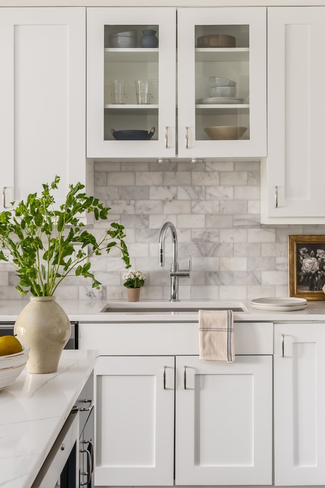 A clean, well-presented kitchen